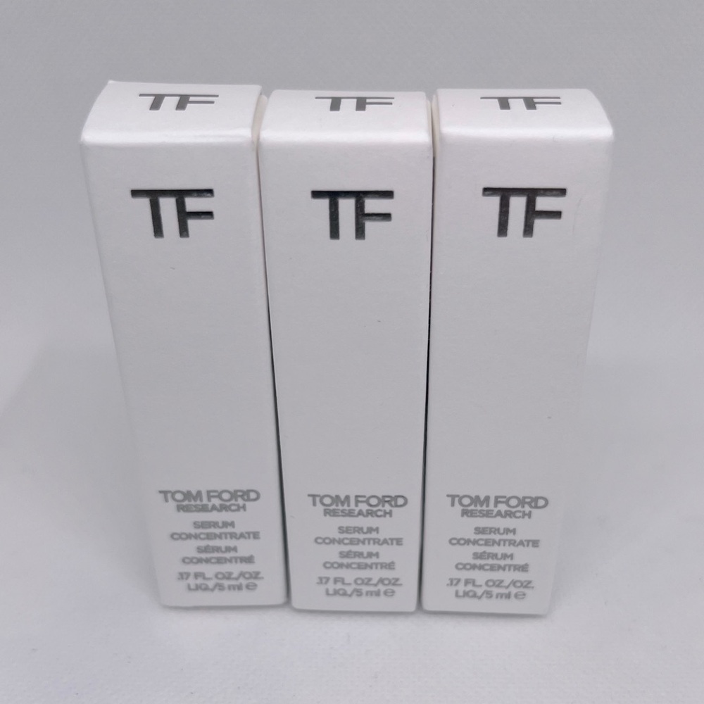 3 x Tom Ford Research Serum Concentrate ~ 0.17oz/5ml Each